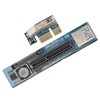 PCIE Extension Cable Integrated Power Supply Gold Plated Contacts Fine