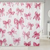 Erosebridal Kawaii Bowknot Girls Bathroom Curtains Dreamy Princess Style Shower