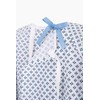 EASY CARE SOLUTIONS | Unisex PATIENT GOWN Blue/Green Diamond Print
