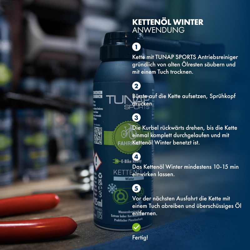 TUNAP SPORTS Chain Oil Winter 125 ml