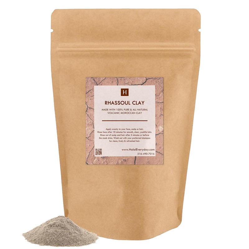 Rhassoul Clay - Ghassoul Clay1 Lb - Detoxifying and Rejuvenating