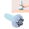 5 Magnet Bead Massage Roller, Handheld 360 Grad Rotating Slimming