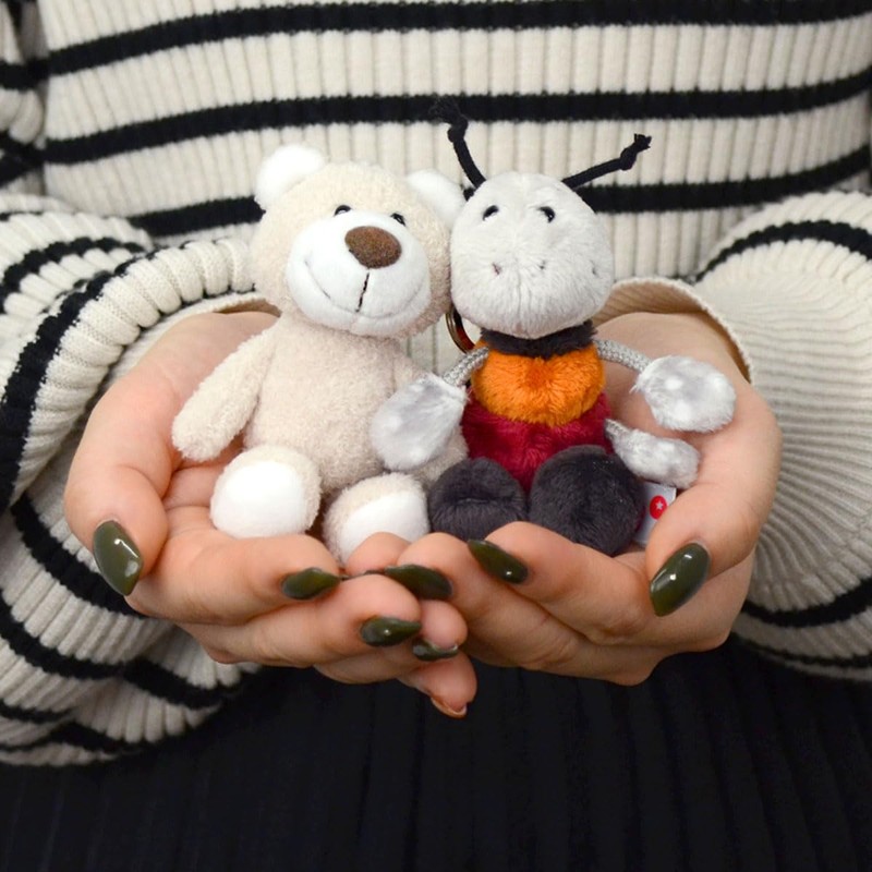 Niki 2024 Ant Enge Key Ring, Classic Bear, 3.9 inches