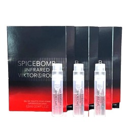 Viktor & Rolf 3 Pack | New | Viktor & Rolf | Spicebomb Infrared | Eau De Toilette | 1.2 ml
