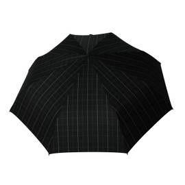 Happy Rain Umbrella Collapsible Umbrella Super Mini Men's 42068 Black Square