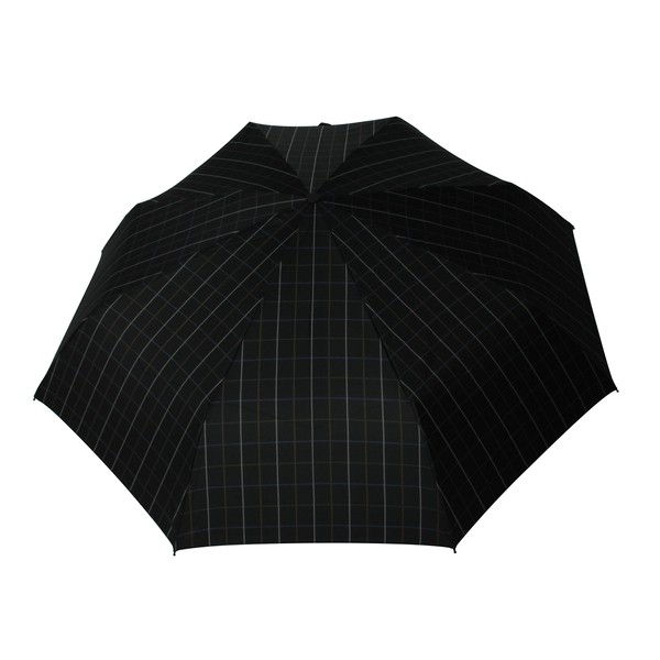Happy Rain Umbrella Collapsible Umbrella Super Mini Men's 42068 Black