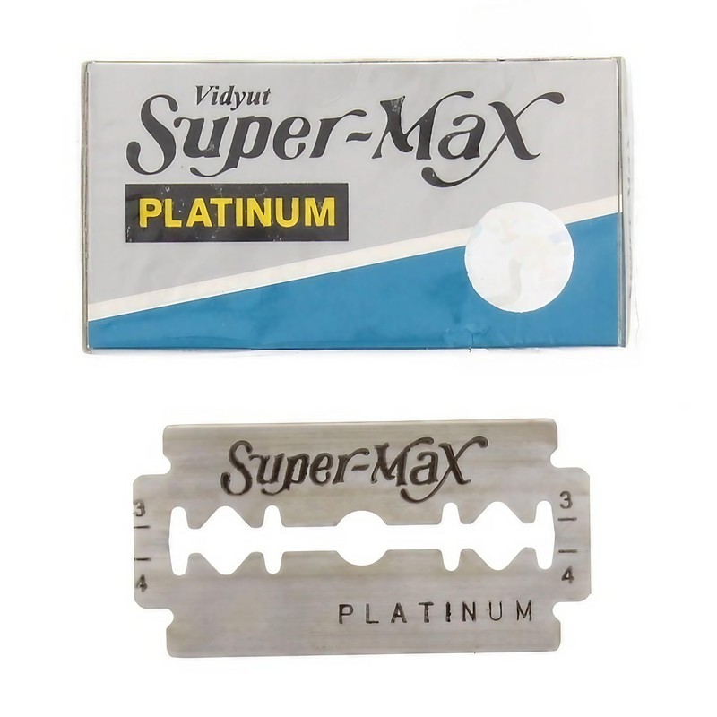 Razor Blades Club 100 Supermax Platinum Razor Blades