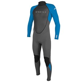 O'Neill Reactor 2 Kids Full Wetsuit 8 Graphite/Brite Blue (5044IS)