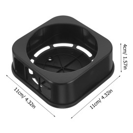 KONTONTY Wall Mount Holder for Durable and Compact Storage Sturdy Bracket for Home Use Space Saving Design Compatible with All Generations