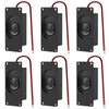 AITIAO 6pcs Speaker 3 Watt 8 Ohm Mini Speaker 8ohm
