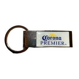 Corona Premier Metal Keychain