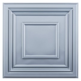 Art3d 24" x 24" (Pack Of 12) Wall Panel Square, Gray