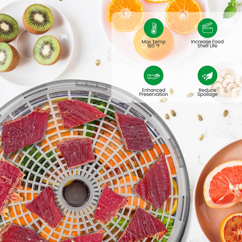 Nutrichef Food Dehydrator Machine | Multi-Tier Appliance for Home Use