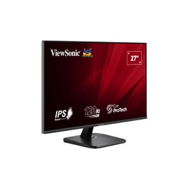 ViewSonic VA2756A-MHD 27 Inch IPS 1080p Monitor with 120Hz, Eye Care, HDMI, DisplayPort, and VGA Inputs for Home and Office