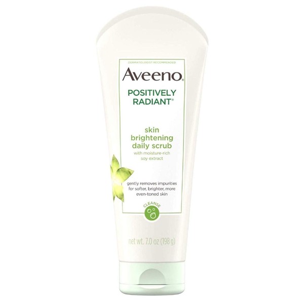 Aveeno Positively Radiant Brightening Daily Scrub 7 Ounce (2 Pack)