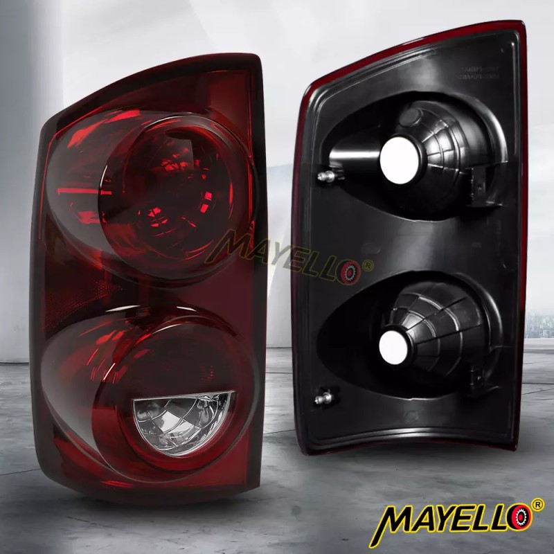 mayello Pair Red Smoke For 2007-2008 Dodge Ram 1500 07-09