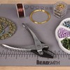 The Beadsmith 3-Step Round and Flat Nose Parallel Plier, Loops