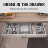 Felt drawer organiser,Drawer Organiser Set,Stackable Storage Boxes,Eco-Friendly Makeup Drawer Organiser,Felt