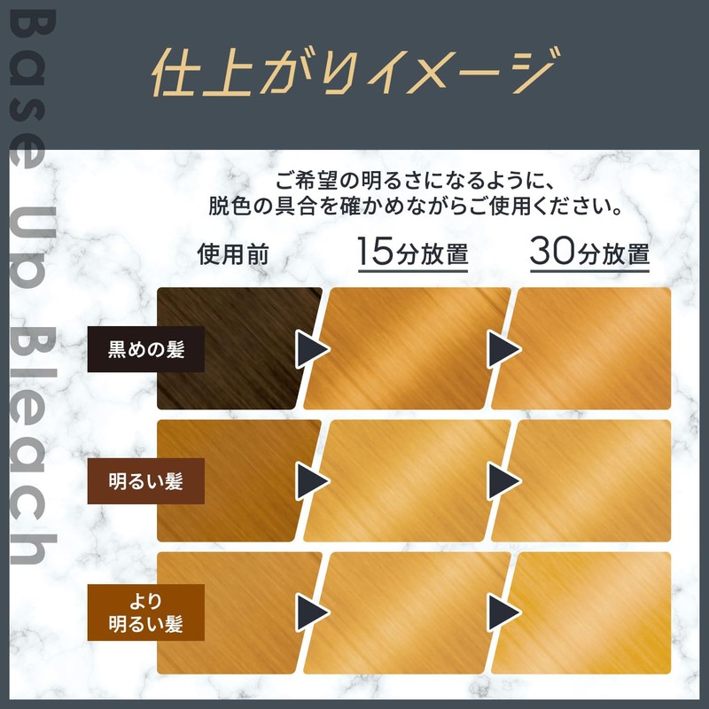 Beauteen Hoyu Hoyu Hair Color with Base Up Bleach Treatment