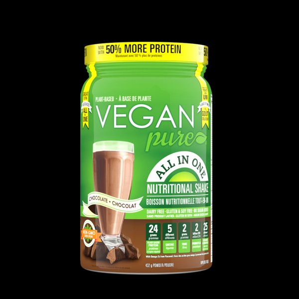 Vegan Pure All in One Protein Chocolate 432 g