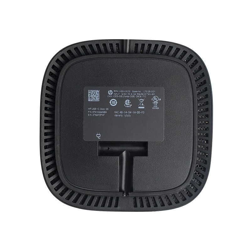 HP USB-C Dock G5-11-in-1 Adapter for Both USB-C and Thunderbolt-En