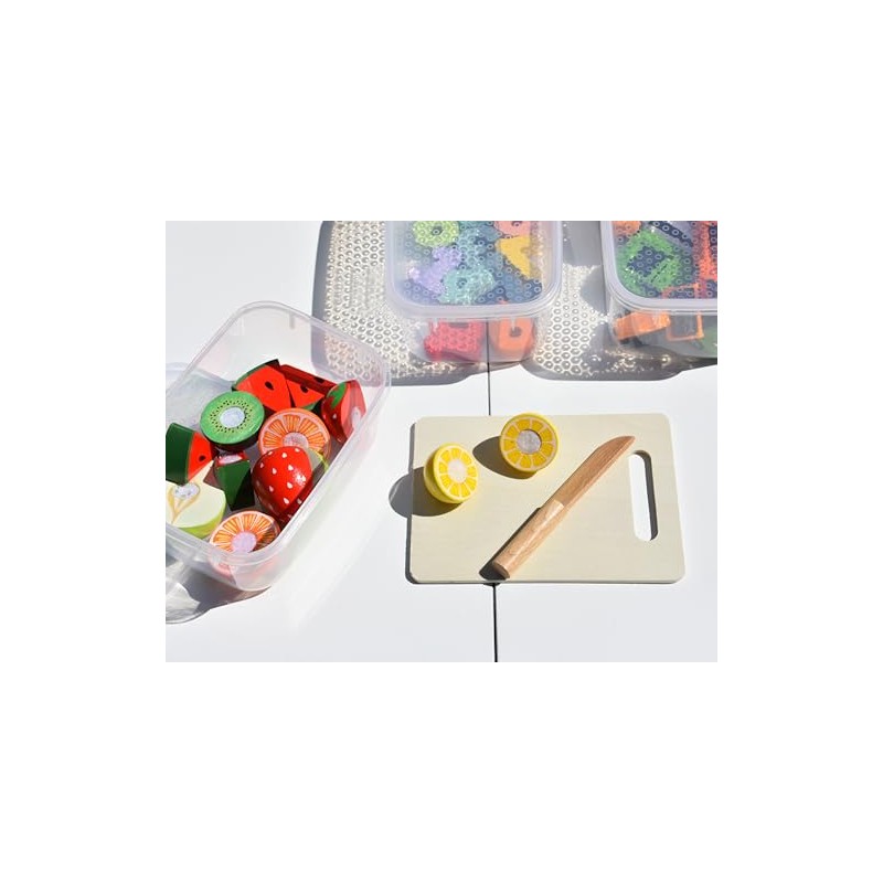 Decor Tellfresh Oblong Food Storer, 1 Litre Capacity