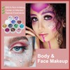 Make-up, Body Glitter Accessories for Nails, Eyes, Lips, Hair, Body
