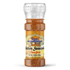 Rani Indian Chicken Seasoning (11-Spice Blend) 2.82oz (80g) Grinder Bottle ~ All Natural | Salt-Free | Vegan | No Colors | Gluten Friendly | NON-GMO | Kohser | Indian Origin
