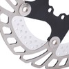 Disc Brake Rotor Black CNC Engraving Milling Anodized Marking Bike