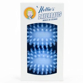Nellie's Dryerballs - Eco-Conscious Laundry Dryer Balls - Softens Fabrics, Reduces Wrinkles, and Shortens Drying Time - Dryer Sheet Alternative (2 Pack) - (Made in Canada)