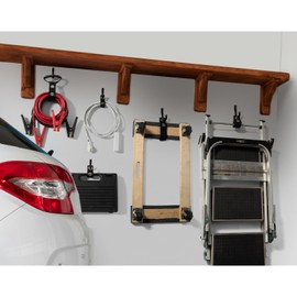 Spartan Power Heavy Duty Storage Straps Assorted 8 Pack, Various Sizes for Garage Organization and Cable or Hose Storage