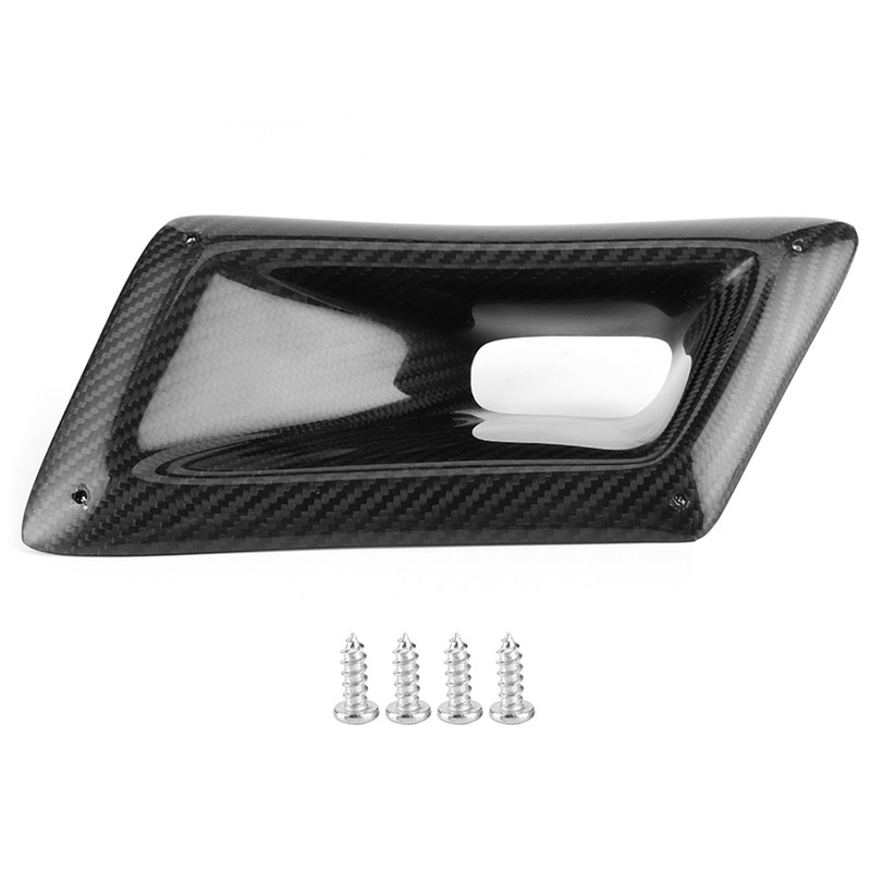 Carbon Fiber Bumper Air Vent Intake Duct Car Accessory Fit