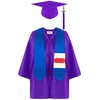 Cape Verde Flag Graduation Stole Satin Stole Scarf for Study