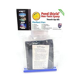 Pond Armor SKU-Black-TU Pond Shield Touch Up Kit Non-Toxic epoxy Coating