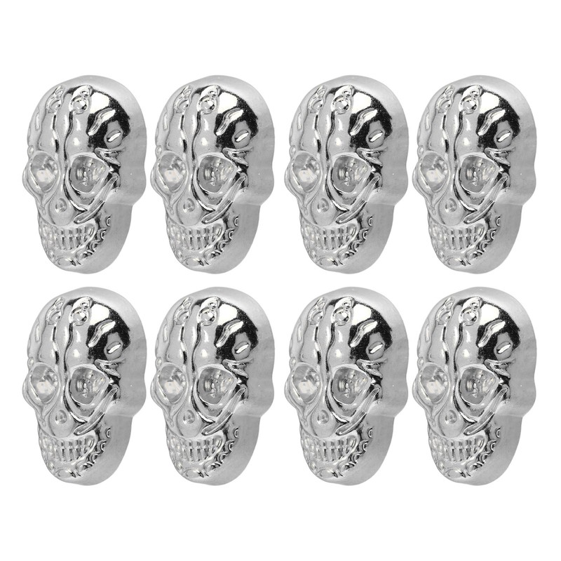 50 Sets DIY Skull Rivets Gothic Style Rustproof Exquisite Craftsmanship