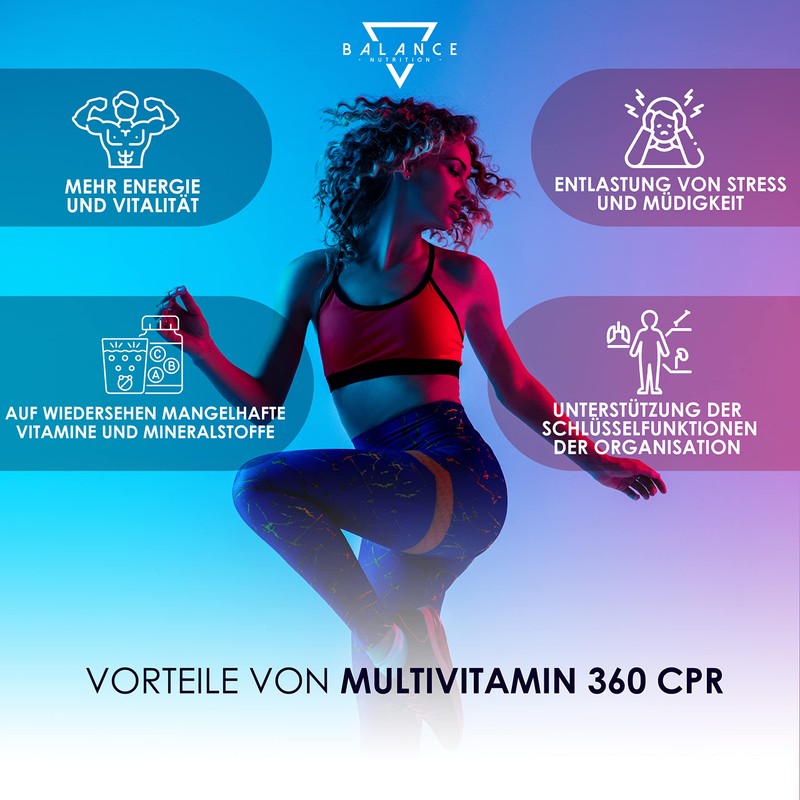 Multivitamin - 360 Tablets (12 Months) | Multivitamin Tablets High