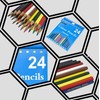 ARPAN Colouring Pencil - Assorted Colours Sharpened Long-Lasting Coloured Pencils
