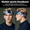 9 Pack Sports Headband for Men Sweat Headband Running Headband