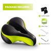 Roguoo Bike Seat, Most Comfortable Bicycle Seat Dual Shock Absorbing