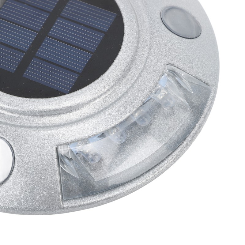 Solar Deck Lights Driveway Dock Lights 12 Led IP68 Waterproof