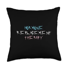 Hormone replacement therapy Throw Pillow