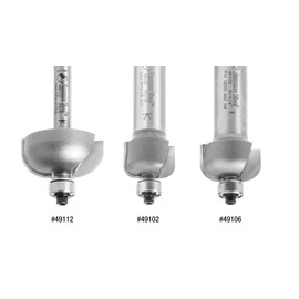 Amana Tool - 49100 Carbide Tipped Cove 3/16 Radius x 3/4 Dia x 9/16 x 1/4" Shank