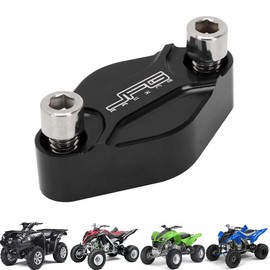 BIUGERCN ATV Parking Brake Block Off Plate CNC Universal for Raptor 700 660 350 TRX 450 LTZ 400 Banshee 350 KFX 400 450 Black