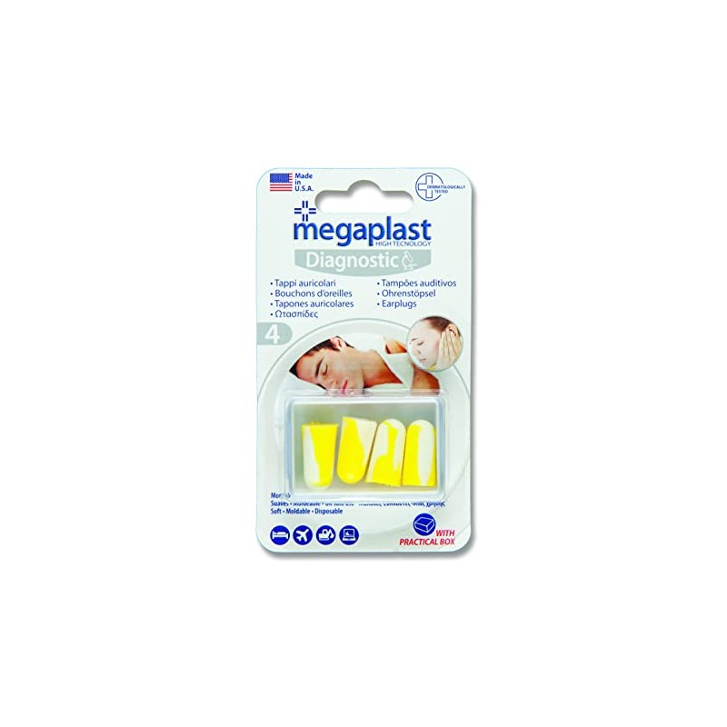 FORNOR MEGAPLAST 17844 TAPPI D'ORECCHIE MEGAPLAST 4 pz.