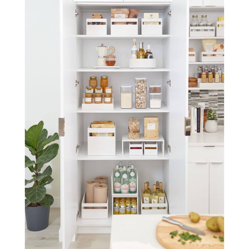 iDesign Recycled Plastic 3.5-Cup Stackable Kitchen and Pantry Storage Canister,