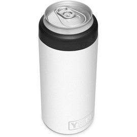 YETI Rambler Colster Slim, Stainless Steel Can Insulator, White, 250 ml