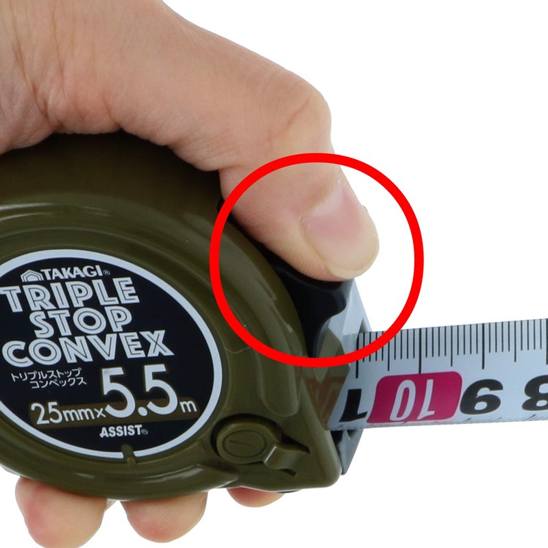 Takagi Triple Stop Convex 1.0 inch (25 mm) x 2.2