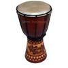 DJEMBE DRUM CARVED (30CM)