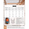 Dokotoo Womens 2 Piece Swimsuit Scoop Neck Sleeveless Racerback Flattering