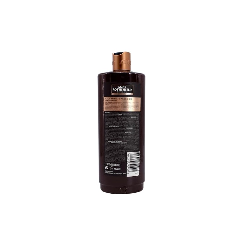 Anne Rothshield Shampoo Macadamia And Argan Oil 700ml